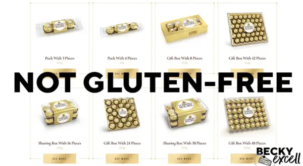 Czy Ferrero Rocher ma gluten? Niestety tak! Co zamiast nich?