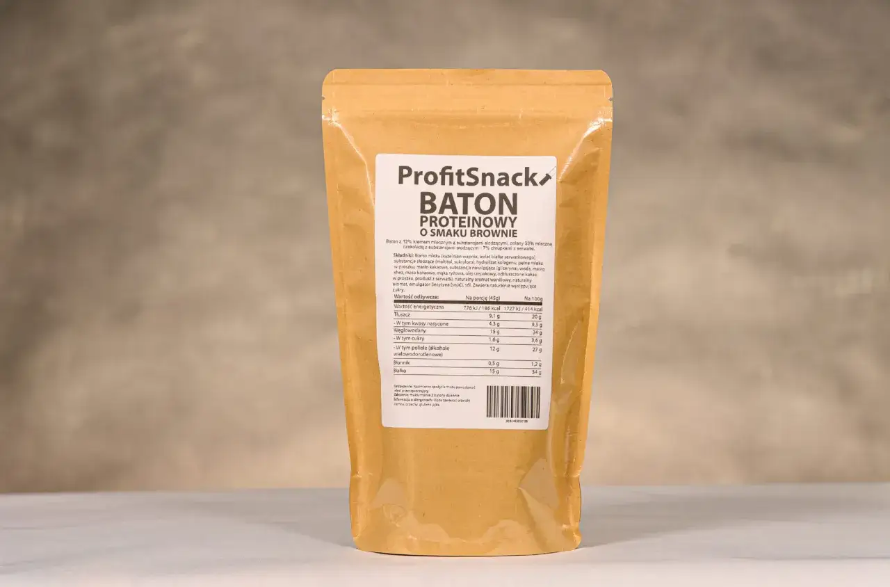 różne rodzaje batonów proteinowych opakowania